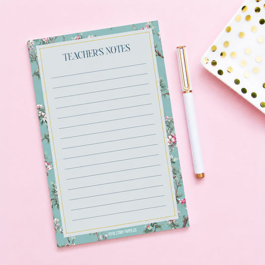 Teachers Notes Jotter