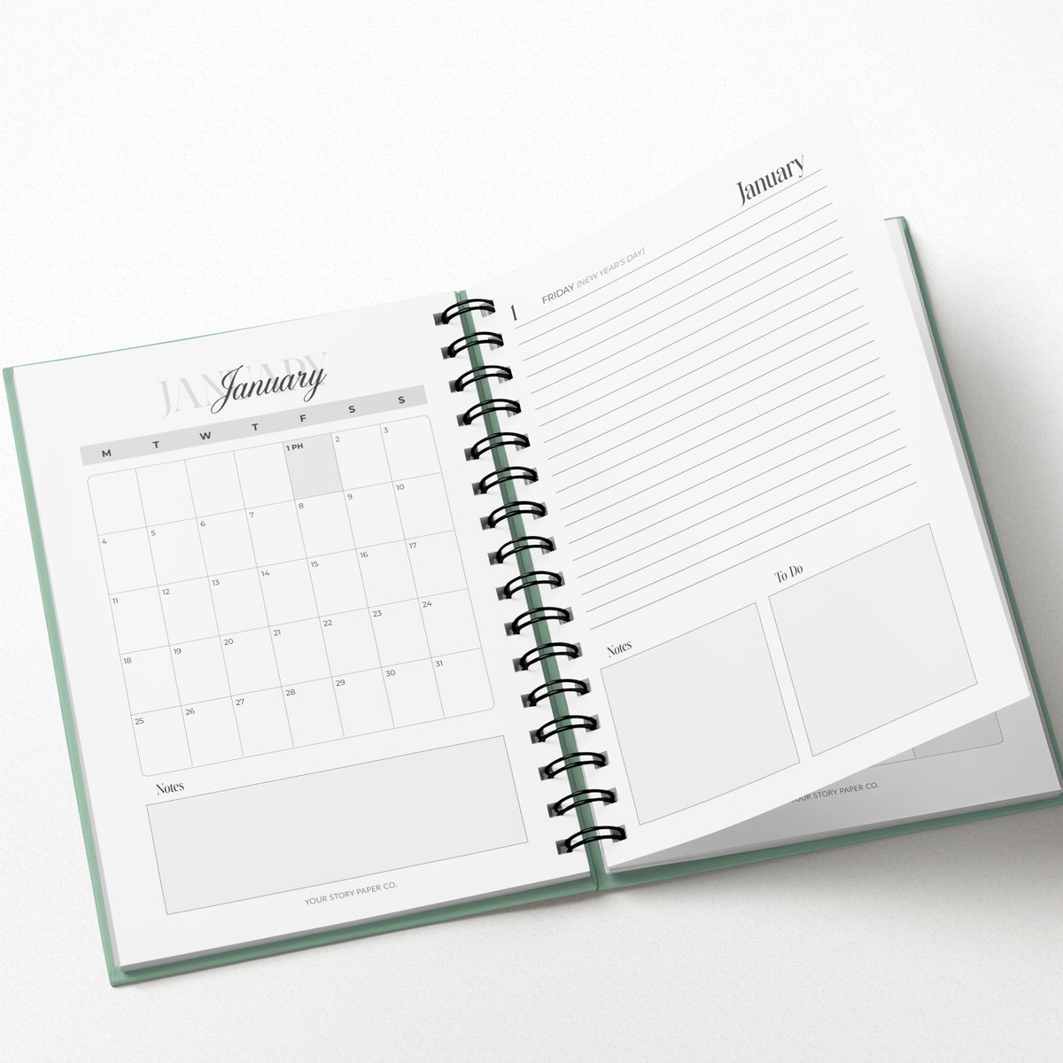 2027 - Bloom Daily Planner