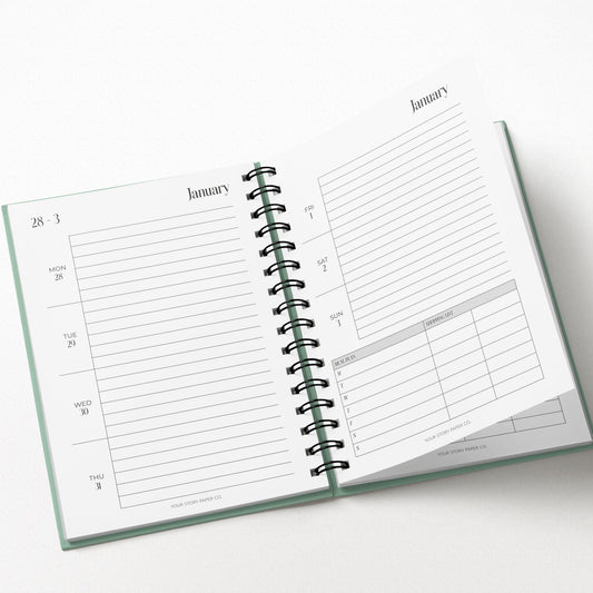 2027 - Nourish Planner